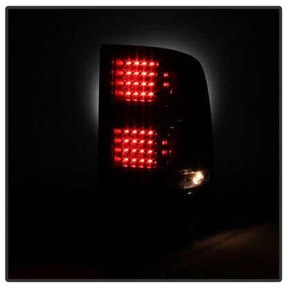 SPYDER Xtune GMC Sierra 07-13 LED Tail Lights Black Smoked ALT-JH-GS07-LED-BSM 9034077
