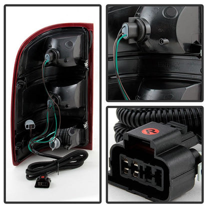 SPYDER Xtune GMC Sierra 2007-2013 OEM Style Tail Light Red Smoked ALT-JH-GS07-OE-RSM 9032011