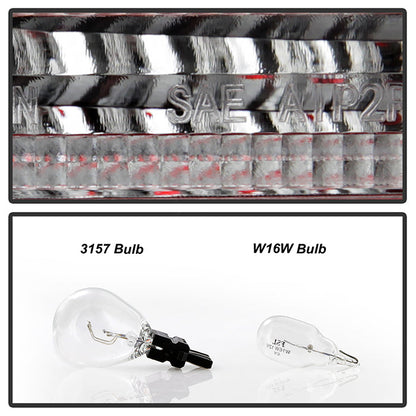SPYDER Xtune Jeep Patriot 08-13 OEM Tail Lights -Red Smoked ALT-JH-JPA08-OE-RSM 9031694