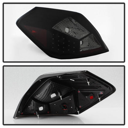 SPYDER xTune Nissan Altima 07-12 Sedan LED Tail Lights - Black Smoked ALT-JH-NA07-4D-LED-BSM 9039508