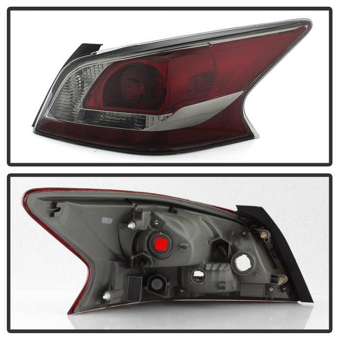 discontinued  SPYDER xTune 13-15 Nissan Altima 4DR OE Style Tail Lights - Smoke ALT-JH-NA13-4D-SM 9938764