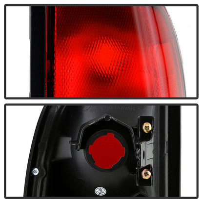 SPYDER Xtune Nissan Frontier 00-04 Tail Lights OEM ALT-JH-NF00-OE-RC 9033216