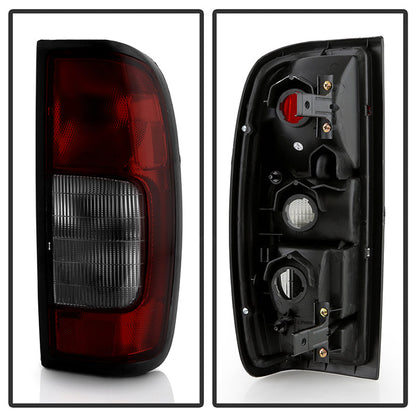 SPYDER Xtune Nissan Frontier 00-04 OEM Style Tail Lights Red Smoked ALT-JH-NF00-OE-RSM 9033223