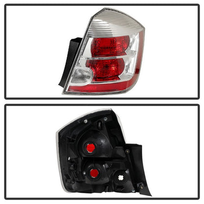 SPYDER Xtune Nissan Sentra 2.0L Only 2007-2009 Passenger Side Tail Lights - OEM Right ALT-JH-NS07-OE-RC-R 9032509