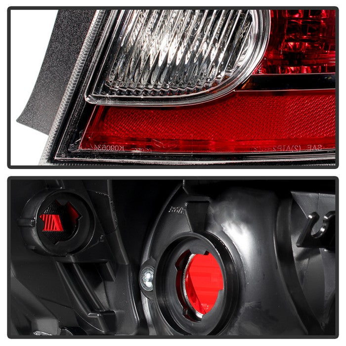 SPYDER Xtune Nissan Sentra 2.0L Only 2007-2009 Passenger Side Tail Lights - OEM Right ALT-JH-NS07-OE-RC-R 9032509