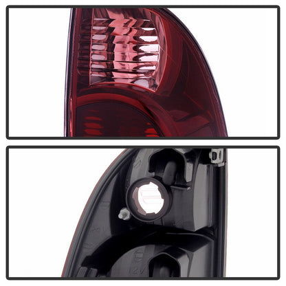 SPYDER Xtune Toyota Tacoma 05-08 OEM Style Tail Lights Red Smoked ALT-JH-TTA05-OE-RSM 9034275