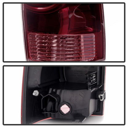 SPYDER Xtune Toyota Tacoma 05-08 OEM Style Tail Lights Red Smoked ALT-JH-TTA05-OE-RSM 9034275