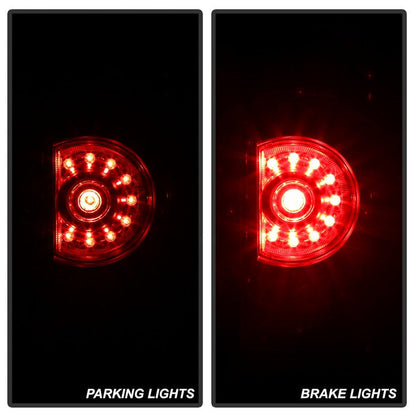 SPYDER xTune  Toyota Tacoma 09-15 OEM LED Style Tail Lights - Black ALT-JH-TTA09-OE-BK 9039515