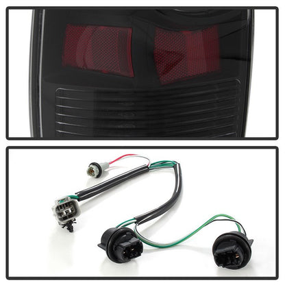 SPYDER xTune  Toyota Tacoma 09-15 OEM LED Style Tail Lights - Black ALT-JH-TTA09-OE-BK 9039515