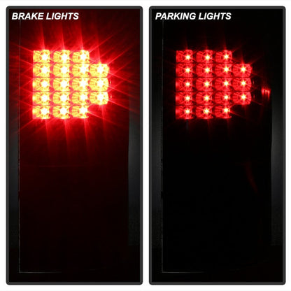 SPYDER Xtune Toyota Tundra 07-13 LED Tail Lights Black Smoked ALT-JH-TTU07-LED-G2-BSM 9034473