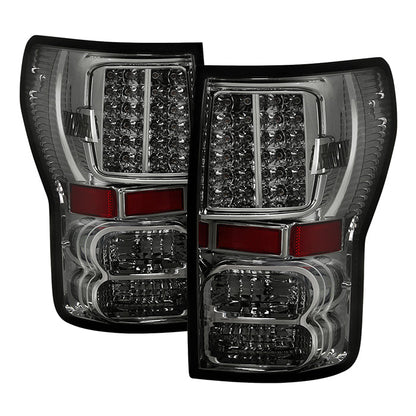 SPYDER Xtune Toyota Tundra 07-13 LED Tail Lights Smoke ALT-JH-TTU07-LED-SM 5070890