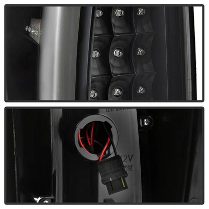 SPYDER xTune 02-06 Chevrolet Avalanche LED Tail Lights - Black (ALT-ON-CAV02-LED-BK) 9043956