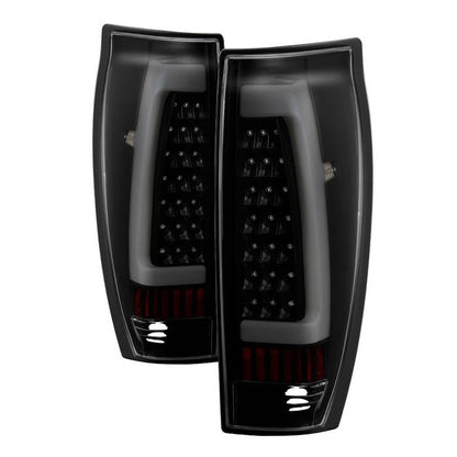 SPYDER xTune 02-06 Chevrolet Avalanche LED Tail Lights - Black Smoke (ALT-ON-CAV02-LED-BSM) 9043963