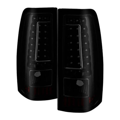 SPYDER xTune 03-06 Chevy Silverado 1500 (w/o Stepside) LED Tail Lights - Blk Smoke (ALT-ON-CS03-G2-LED-BSM) 9039218