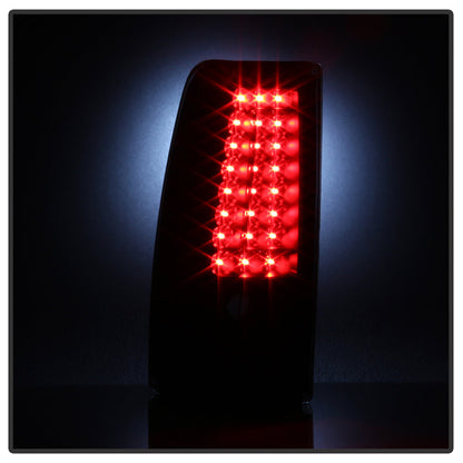 SPYDER xTune 03-06 Chevy Silverado 1500 (w/o Stepside) LED Tail Lights - Blk Smoke (ALT-ON-CS03-G2-LED-BSM) 9039218