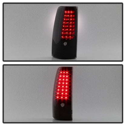 SPYDER xTune 03-06 Chevy Silverado 1500 (w/o Stepside) LED Tail Lights - Blk Smoke (ALT-ON-CS03-G2-LED-BSM) 9039218