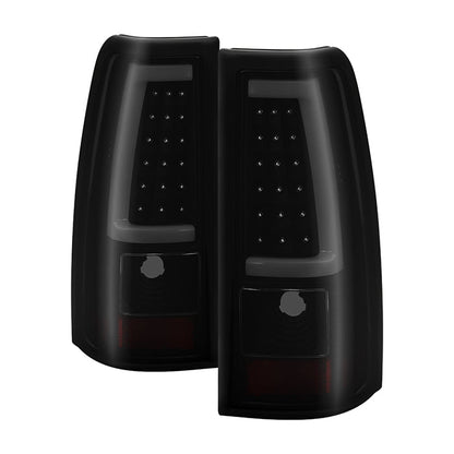 SPYDER xTune Chevy Silverado 1500/2500/3500 03-07 Version 3 Tail Lights - Black Smoke 9048715