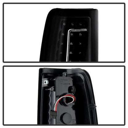 SPYDER Xtune Chevy Silverado 1500/2500/3500 99-02 Version 2 LED Tail Lights Black ALT-ON-CS99-G2-LED-BK 5081223