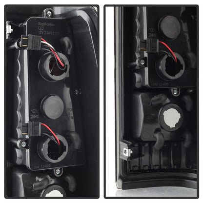 SPYDER xTune 99-02 Chevy Silverado 1500/2500/3500 V2 LED Tail Lights - Black Smoke (ALT-ON-CS99-G2-LED-BSM) 9038471