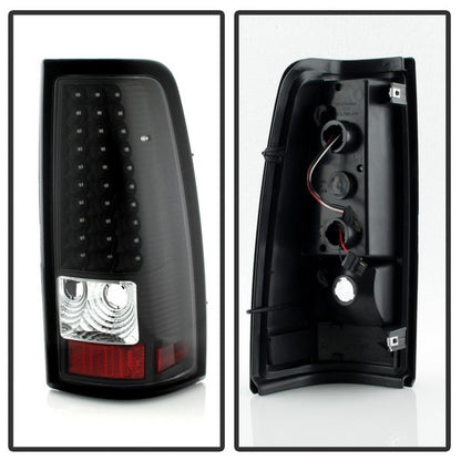 SPYDER Xtune Chevy Silverado 1500/2500/3500 99-02 LED Tail Lights Black ALT-ON-CS99-LED-BK 5008817