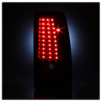 SPYDER Xtune Chevy Silverado 1500/2500/3500 99-02 LED Tail Lights Black ALT-ON-CS99-LED-BK 5008817