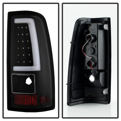 SPYDER xTune Chevy Silverado 1500/2500/3500 99-02 / Version 3 Tail Lights Black ALT-ON-CS99V3-LBLED-BK 9038761