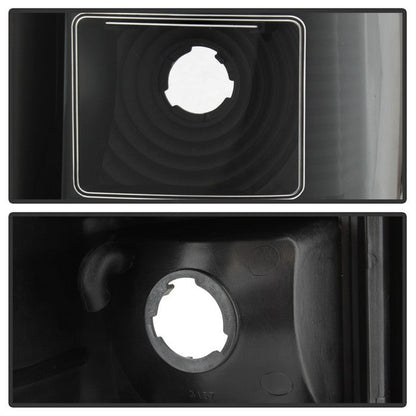 SPYDER xTune Chevy Silverado 1500/2500/3500 99-02 / Version 3 Tail Lights Black ALT-ON-CS99V3-LBLED-BK 9038761