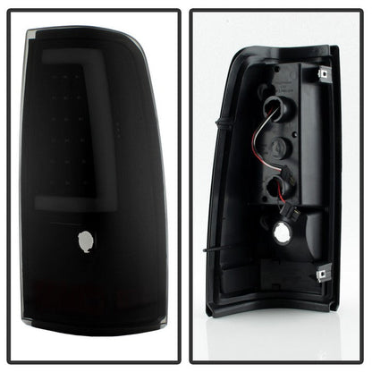 SPYDER xTune Chevy Silverado 1500/2500/3500 99-02 Version 3 Tail Lights Black Smoke ALT-ON-CS99V3-LBLED-BSM 9038778