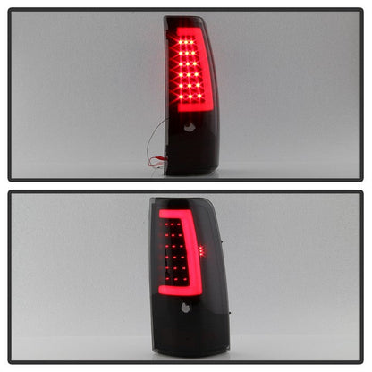 SPYDER xTune Chevy Silverado 1500/2500/3500 99-02 Version 3 Tail Lights Black Smoke ALT-ON-CS99V3-LBLED-BSM 9038778