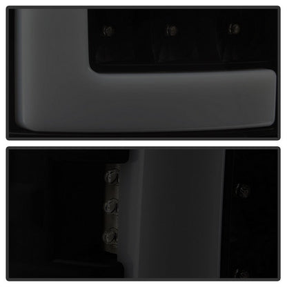 SPYDER xTune 02-06 Dodge Ram 1500 Light Bar LED Tail Light - Black Smoke (ALT-ON-DRAM02V3-LBLED-BSM) 9040269