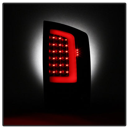 SPYDER xTune 02-06 Dodge Ram 1500 Light Bar LED Tail Light - Black Smoke (ALT-ON-DRAM02V3-LBLED-BSM) 9040269