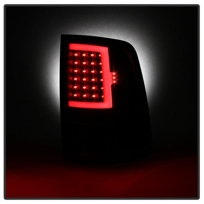 SPYDER xTune 13-18 Dodge Ram 1500 LED Tail Lights - Black (ALT-ON-DRAM13V2-LBLED-BK) 9041013