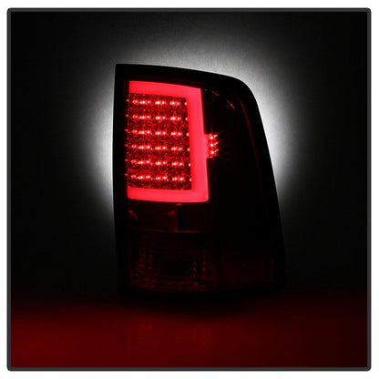 SPYDER xTune 13-18 Dodge Ram 1500 (LED Model Only) LED Tail Lights - Red Clear (ALT-ON-DRAM13V2-LBLED-RC) 9041037