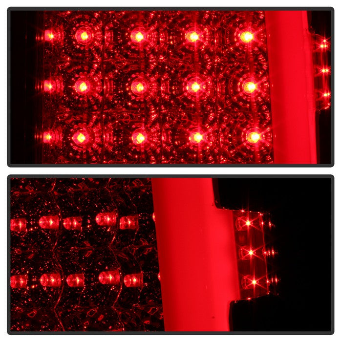 SPYDER xTune 13-18 Dodge Ram 1500 (LED Model Only) LED Tail Lights - Red Clear (ALT-ON-DRAM13V2-LBLED-RC) 9041037