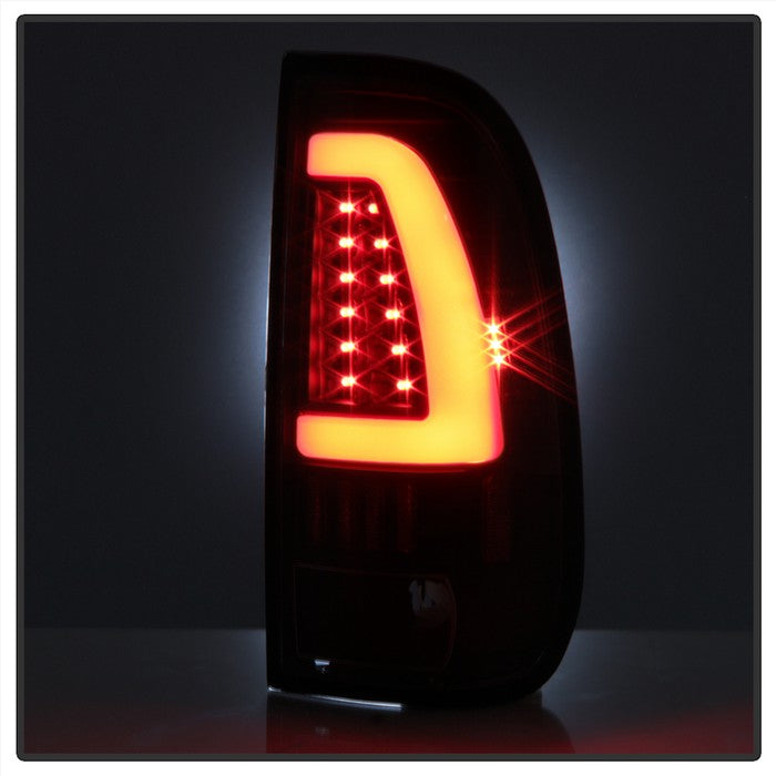 SPYDER xTune Ford F150 Styleside 97-03 Light Bar LED Tail Lights - Black ALT-ON-FF15097-LBLED-BK 5082084