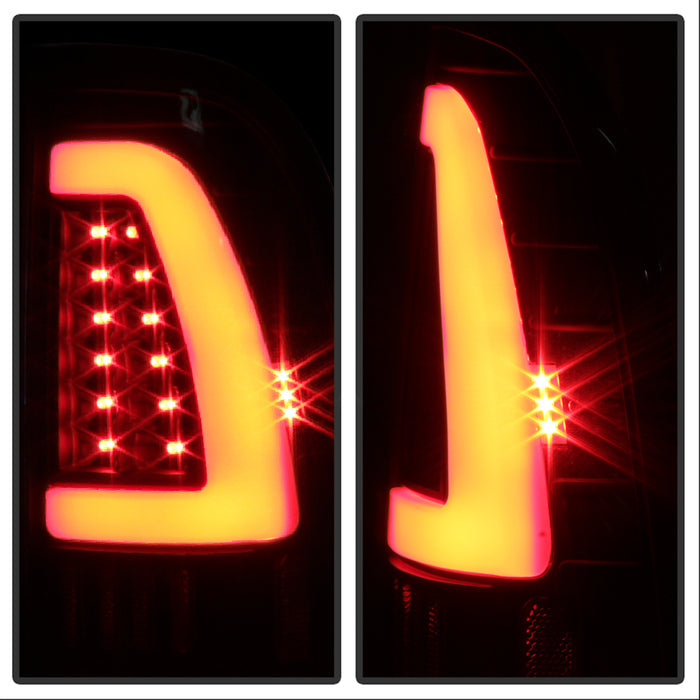 SPYDER xTune Ford F150 Styleside 97-03 Light Bar LED Tail Lights - Black ALT-ON-FF15097-LBLED-BK 5082084