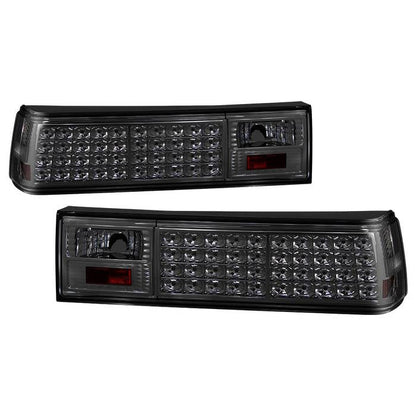 SPYDER Xtune Ford MUStang 87-93 LED Tail Lights Smoke ALT-ON-FM87-LED-SM 5013002