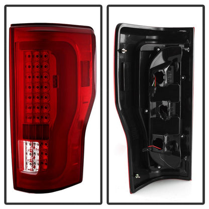 SPYDER xTune 17-18 Ford F-250 SD (Excl LED Models) LED Tail Lights - Red Clear (ALT-ON-FS17-LBLED-RC) 9041624