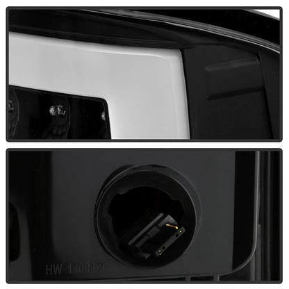 SPYDER Xtune GMC Sierra 07-13 LED Tail Lights Black ALT-ON-GS07-G2-LED-BK 5081551