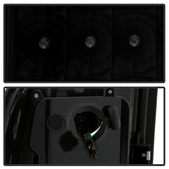 SPYDER xTune 07-13 GMC Sierra 1500 LED Tail Lights - Black Smoke (ALT-ON-GS07-G2-LED-BSM) 9038518