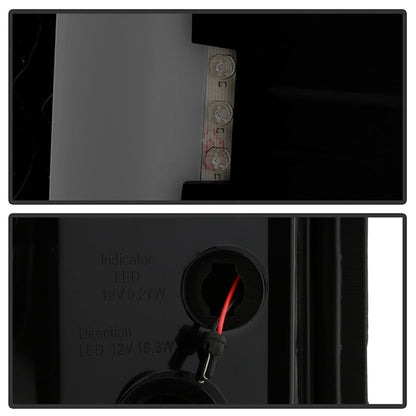 SPYDER xTune 07-13 GMC Sierra 1500 LED Tail Lights - Black Smoke (ALT-ON-GS07-G2-LED-BSM) 9038518