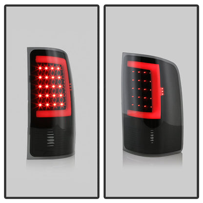 SPYDER xTune 07-13 GMC Sierra 1500 LED Tail Lights - Black Smoke (ALT-ON-GS07-G2-LED-BSM) 9038518
