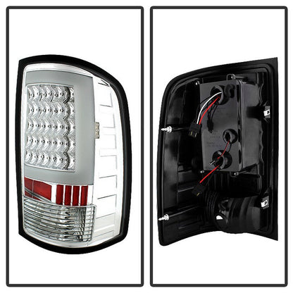 SPYDER Xtune GMC Sierra 07-13 LED Tail Lights Chrome ALT-ON-GS07-G2-LED-C 5081568