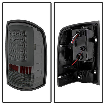 SPYDER Xtune GMC Sierra 07-13 LED Tail Lights Smoke ALT-ON-GS07-G2-LED-SM 5081599