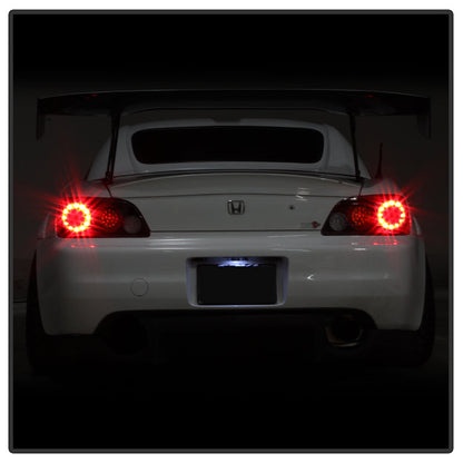 SPYDER xTune Honda S2000 04-08 LED Tail Lights - Black ALT-ON-HS2K04-LED-BK 5081605