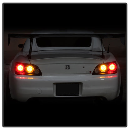 SPYDER xTune Honda S2000 04-08 LED Tail Lights - Black ALT-ON-HS2K04-LED-BK 5081605