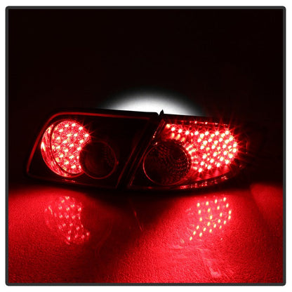 SPYDER xTune Mazda 6 03-08 4/5DR (Not Fit Wagon) LED Tail Lights - Black (ALT-ON-M603-LED-BK) 5013101