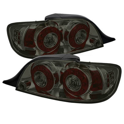 SPYDER Xtune Mazda Rx-8 04-08 LED Tail Lights Smoke ALT-ON-MRX804-LED-SM 5081216