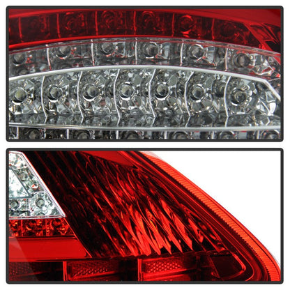 SPYDER xTune Porsche 987 Cayman 06-08 / Boxster 05-08 LED Tail Lights - Red Clear ALT-ON-P98705-LED-RC 9038600
