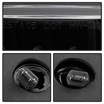 SPYDER Xtune Scion Xb 08-10 LED Tail Lights Black ALT-ON-TSXB08-LED-BK 5013156